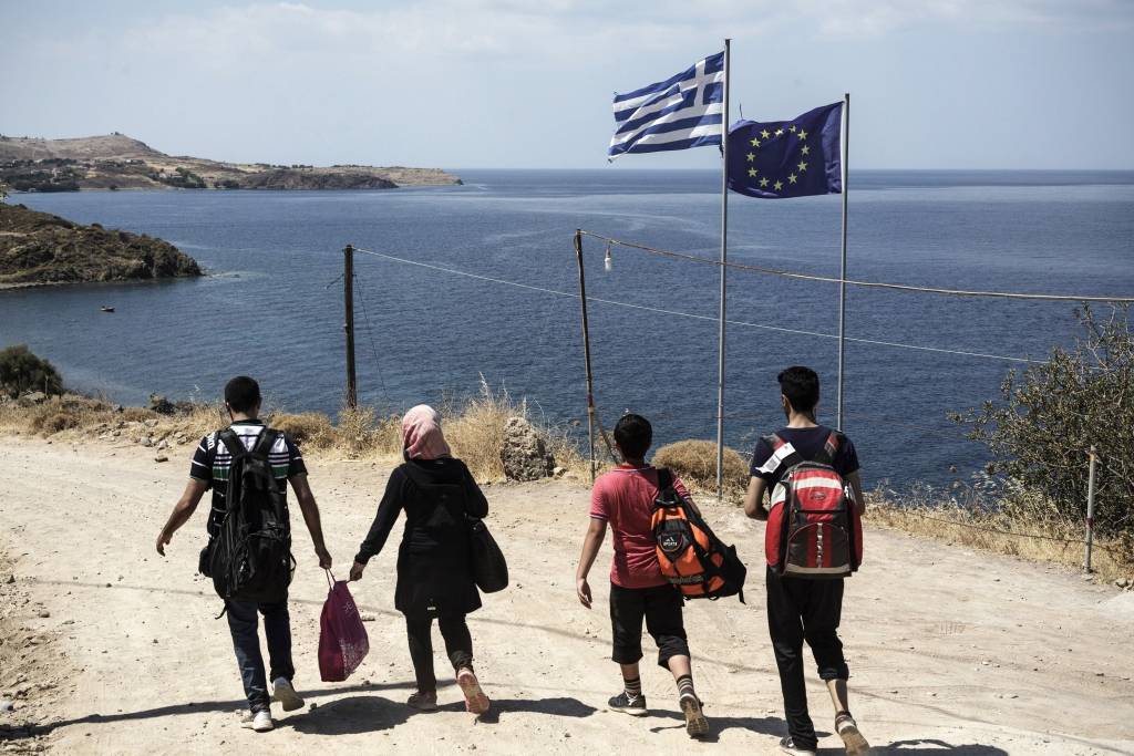 Strauji sarūk Grieķijas salās iebraucošo nelegālo imigrantu skaits