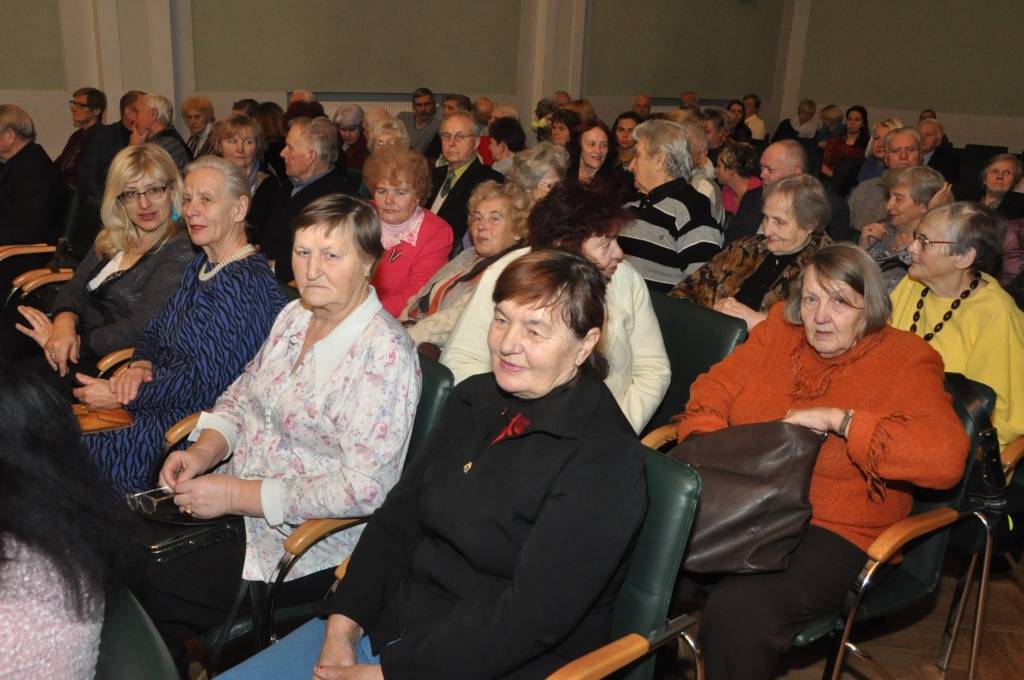 FOTO: Jēkaba Ozoliņa jubilejas koncerts Liepājas Latviešu biedrības namā