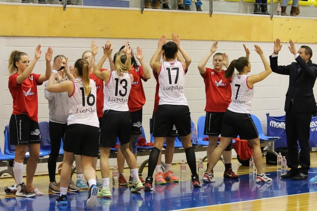 ''Vega 1''/''Liepāja'' basketbolistes Latvijas un Igaunijas apvienotā čempionāta mačā pārspēj ''Tallinas Universitāti''
