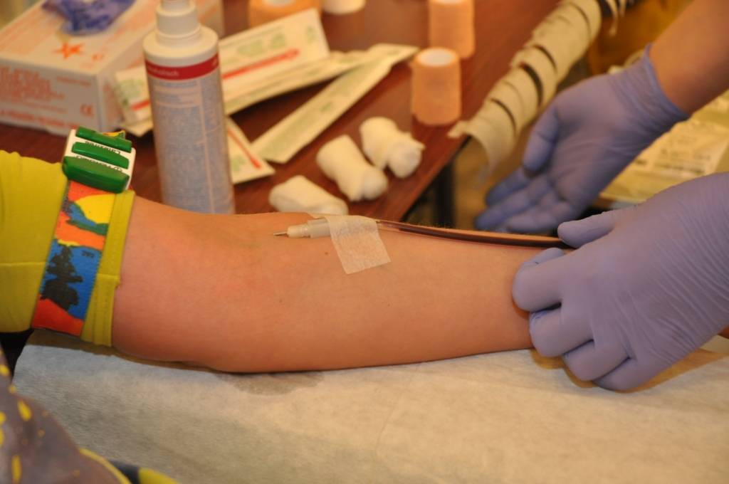 FOTO: Asins donoru dienas Liepājas Universitātē