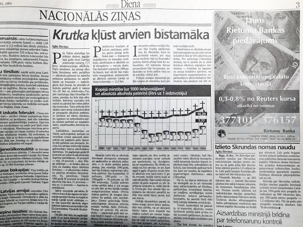 Dienā pirms 20 gadiem: Krutkas plūdi Latvijā