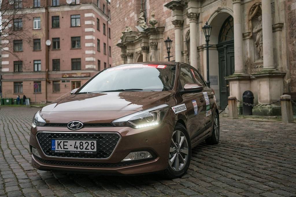 Hyundai i20 noorganizē pārsteigumu