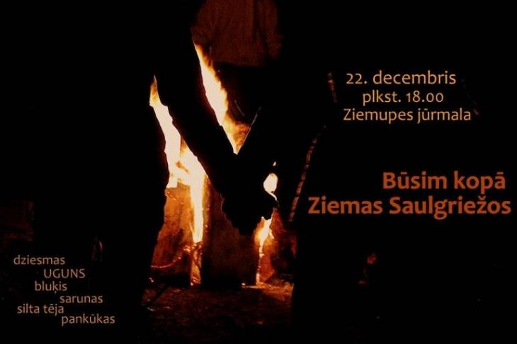 Ziemupē būs Ziemas saulgriežu svinības