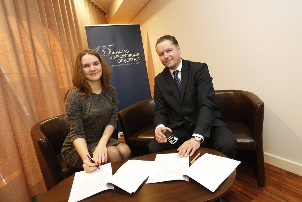 "Lielais dzintars" un Liepājas Simfoniskais orķestris kopīgi veidos 2016. gada programmu