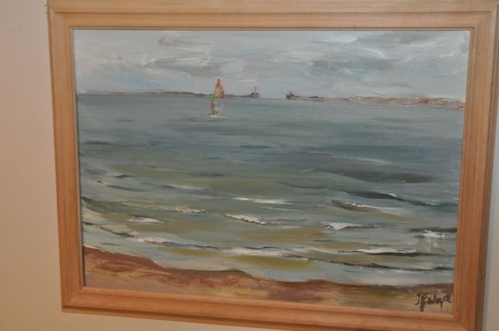 FOTO: Atklāj mākslinieces Ilzes Eniņas jubilejas izstādi