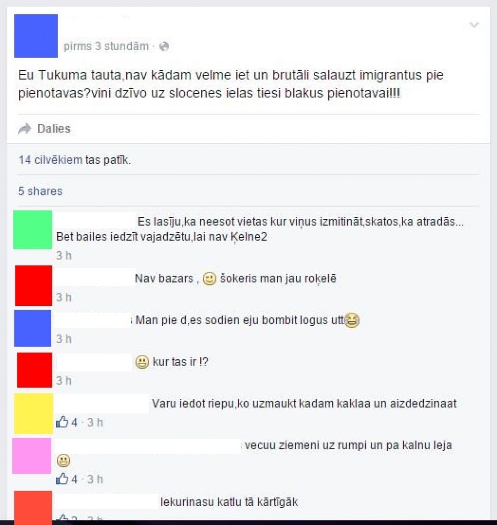 Bēgļu krīze Latvijā atvērusi naida slūžas