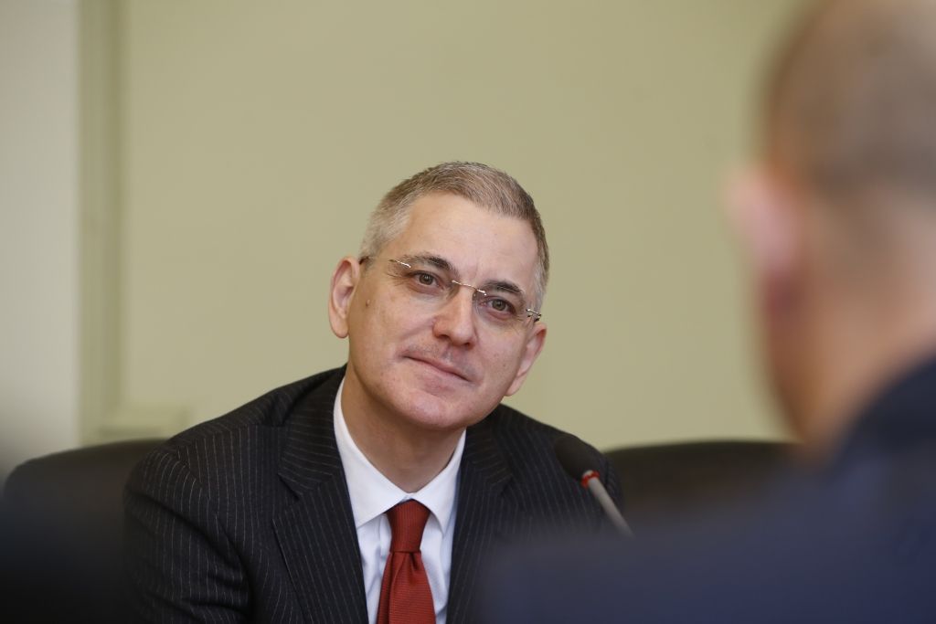 FOTO: Iepazīšanās vizītē Liepāju apmeklē Kanādas vēstnieks 