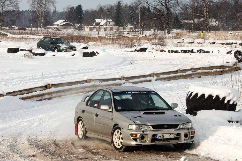 Ziemas autosprinta sacensību "Wurth ziemas kausa" ceturtais posms