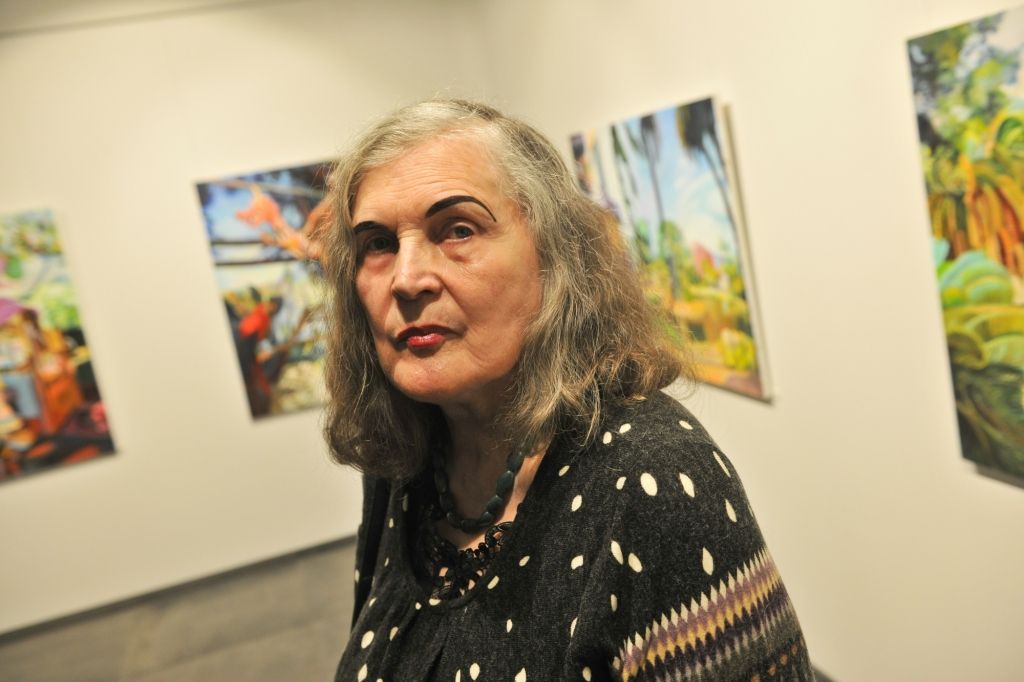 Maija Tabaka jaunākajos darbos iztiek bez cilvēkiem un portretē augus