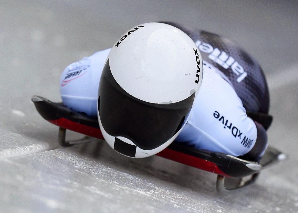 Skeletoniste Priedulēna dala astoto vietu pēc pasaules čempionāta pirmā brauciena