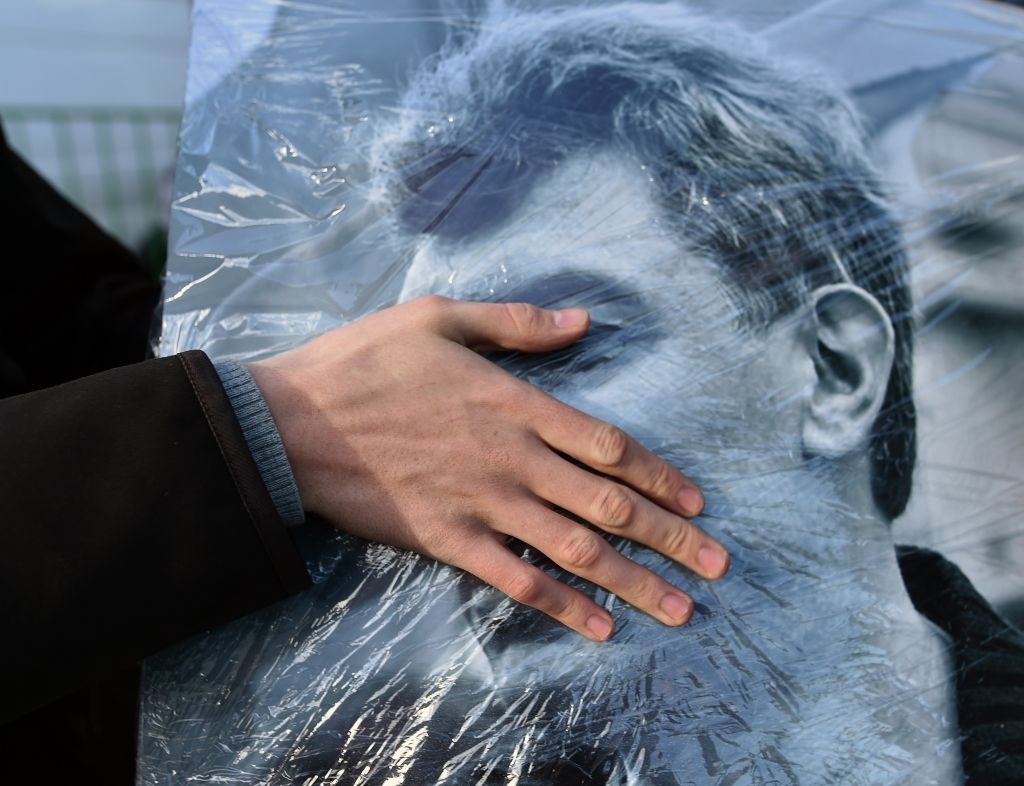 FOTO: Ņemcova piemiņas gājiens Maskavā 