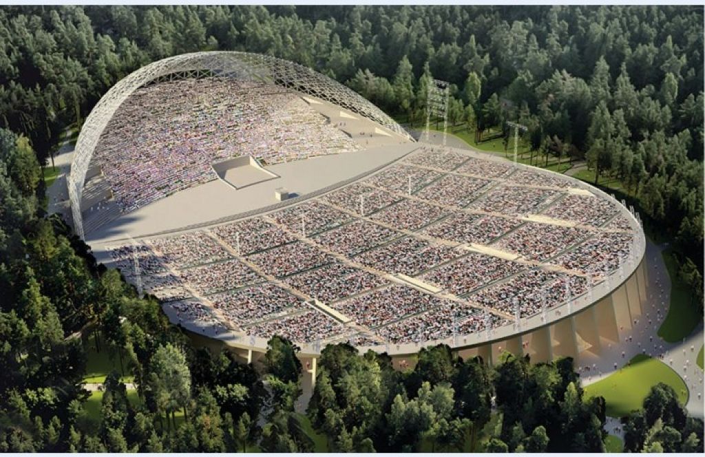 Rīgas dome: Mežaparka estrādes pārbūve varētu būt līdz šim vērienīgākais projekts galvaspilsētā