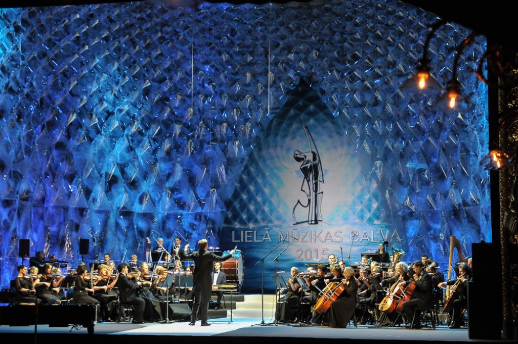 Sadalītas Lielās mūzikas balvas 2015; par izcilu sniegumu balvu saņem Sinfonietta Rīga