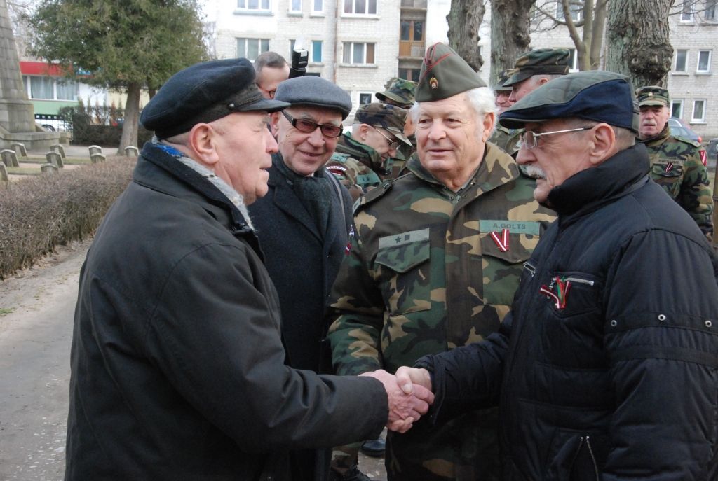 FOTO.VIDEO: Liepājā piemin pulkvedi Oskaru Kalpaku