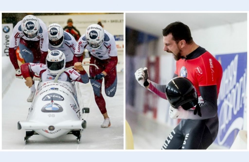 Otrdienas vakarā Latvijā atgriežas pasaules čempioni bobslejā un skeletonā