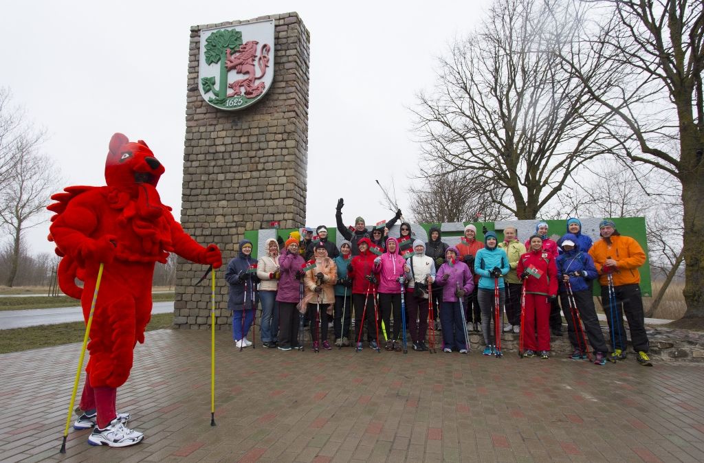Liepājas dzimšanas dienas laikā notiks tradicionāls nūjošanas pārgājiens