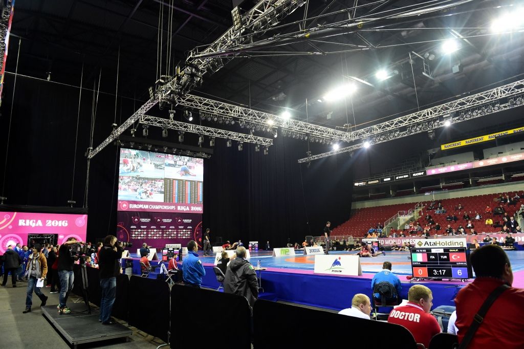 Latvijas cīkstonis Masjuks cīnīsies par Eiropas čempionāta bronzu