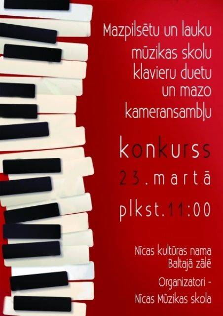 Nīcā sacentīsies jaunie mūziķi no visas Latvijas