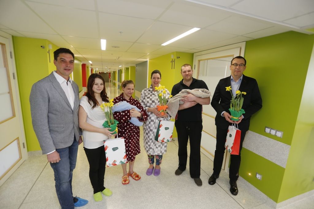 Sveic Liepājas dzimšanas dienā dzimušos mazuļus