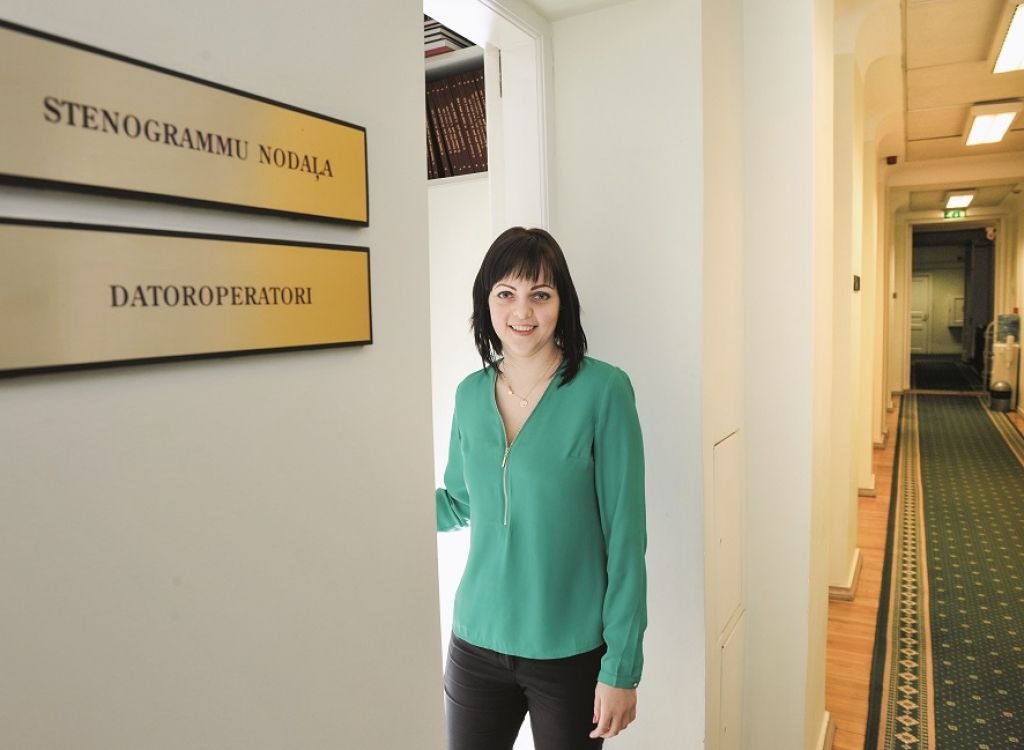 Saeimas ātrrakstītāja