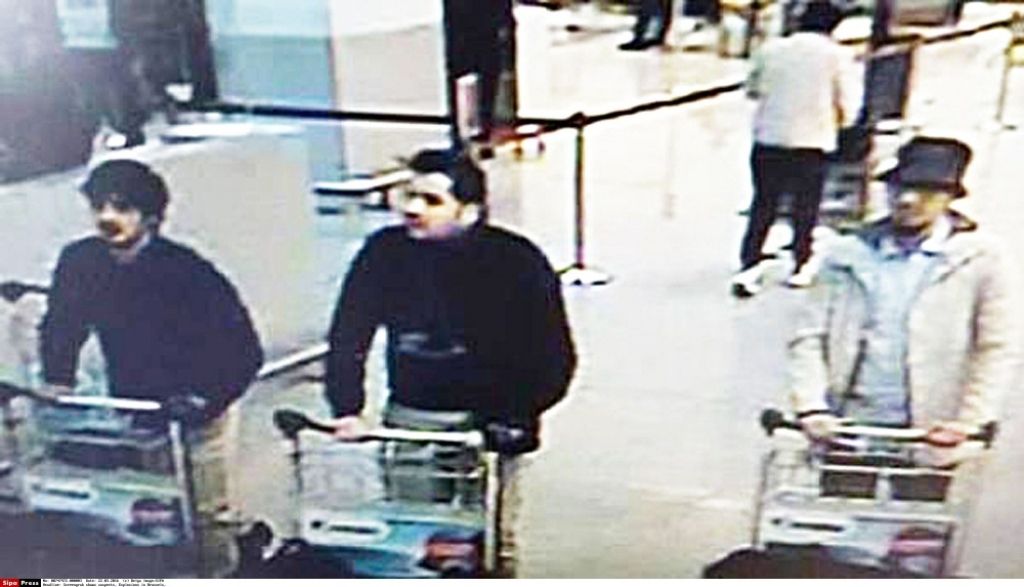 Arestēts viens no uzbrucējiem Briseles lidostai