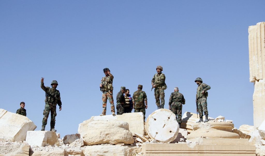 Palmīrā uziets masu kaps