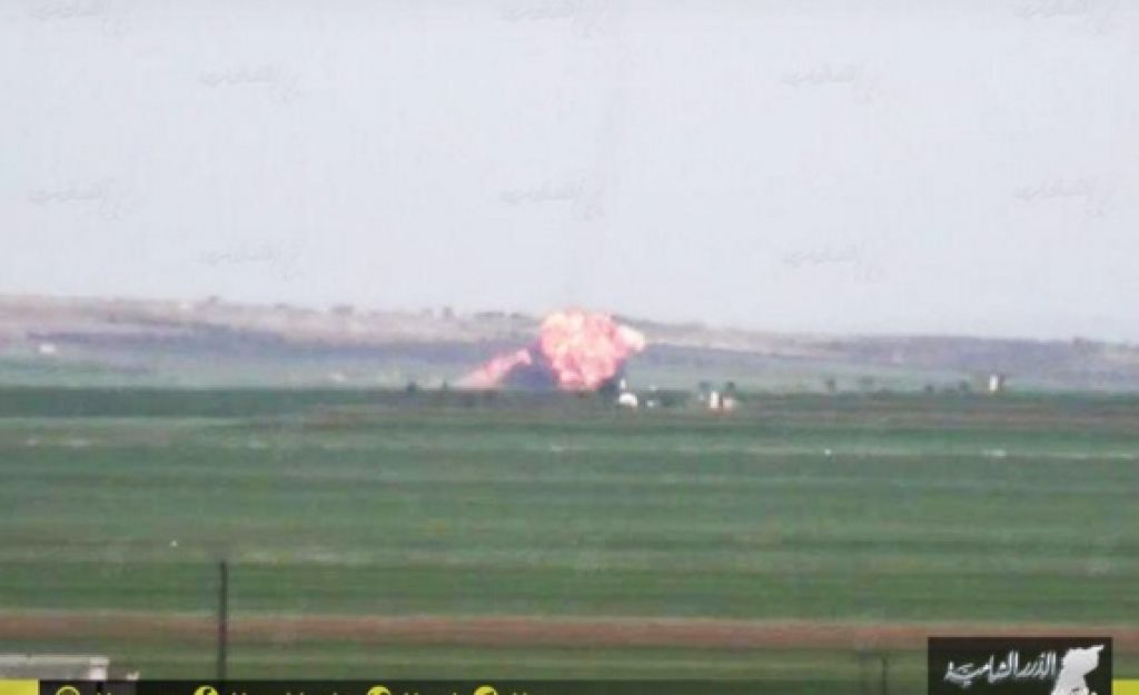 Sīrijā notriekta militārā lidmašīna