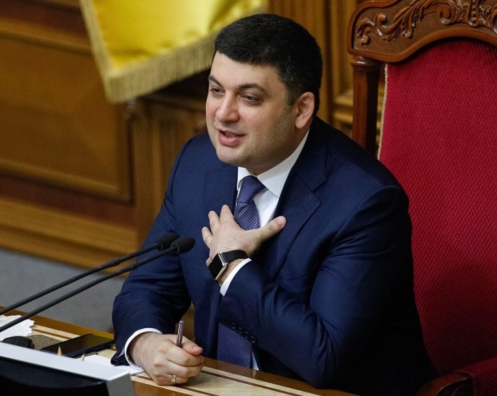 Par Ukrainas premjeru ievēlēts Groismans