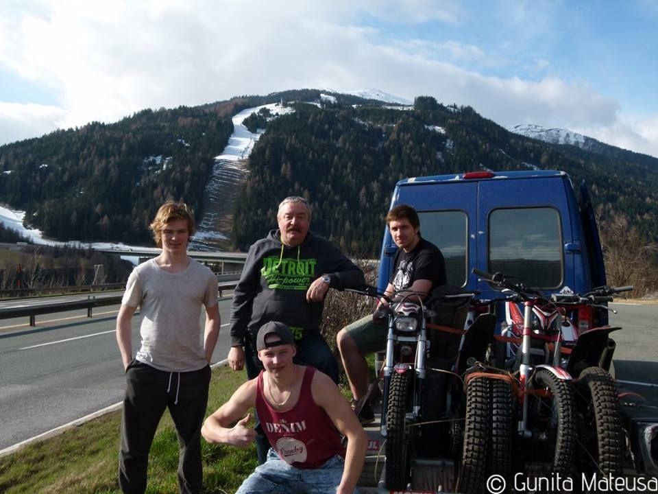 FOTO: "Grobiņas motokluba" un "Viking Trial" triālisti Eiropas čempionātā Itālijā