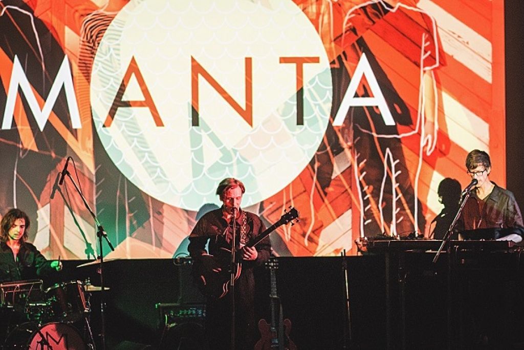 FOTO: Manta un Gas of Latvia koncertā kinoteātrī