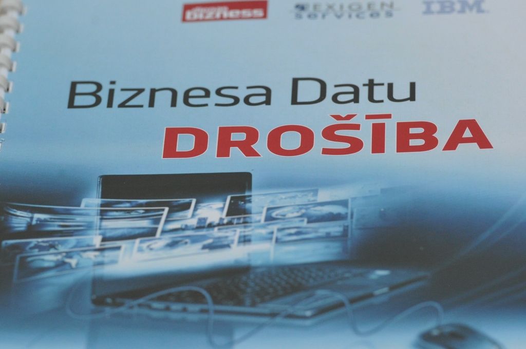 FOTO: Datu drošības konferences norise