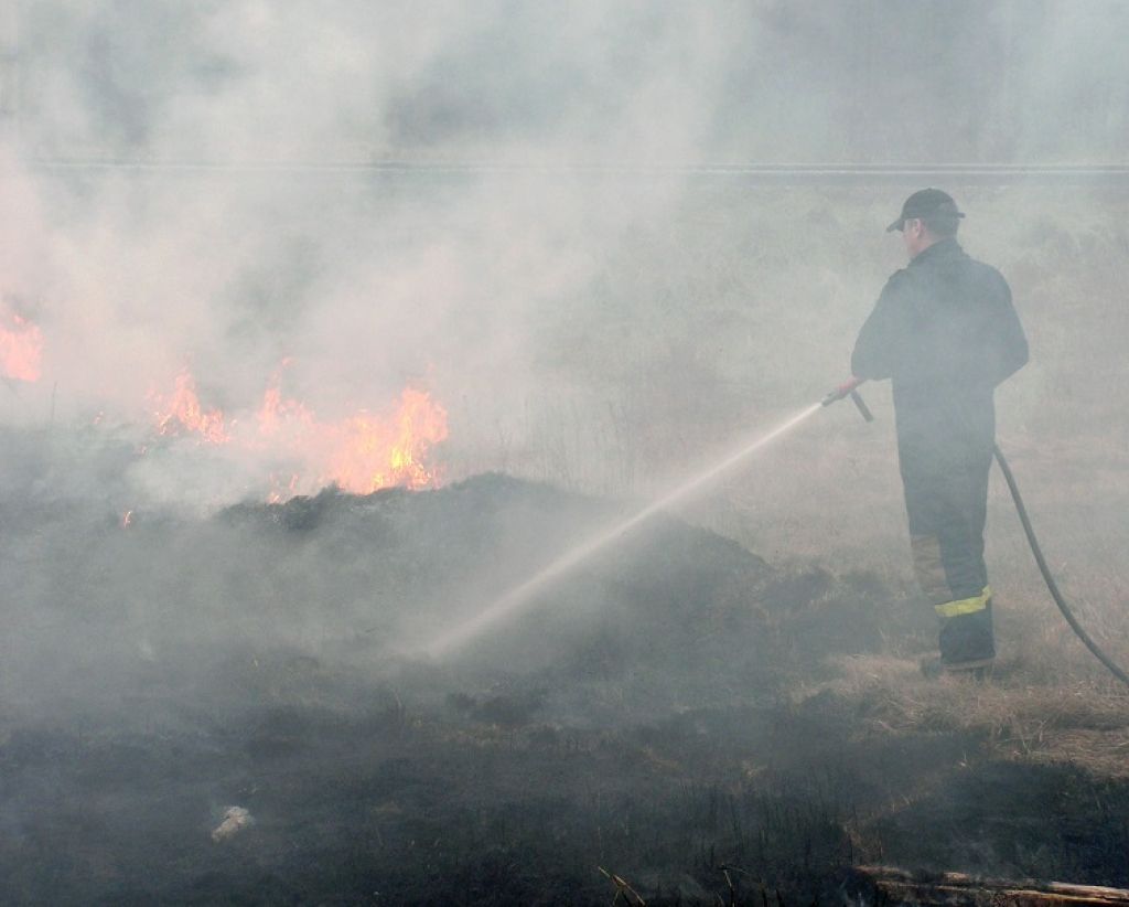 Sestdien pieaudzis kūlas ugunsgrēku skaits