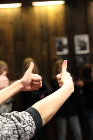 Pasākums "Open Stage" Liepājas Jauniešu mājā