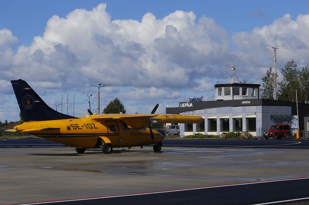 Liepājas lidosta maija beigās būs atvērta nekomerciāliem lidojumiem