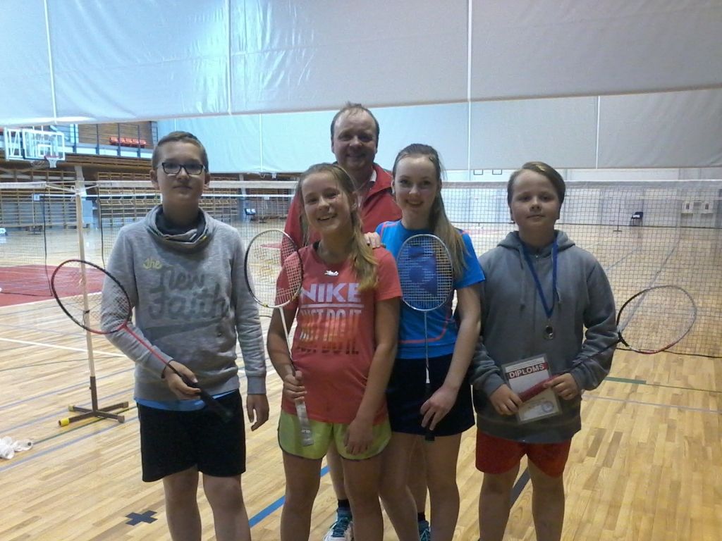 Liepājas badmintonisti izcīna zelta un sudraba medaļu