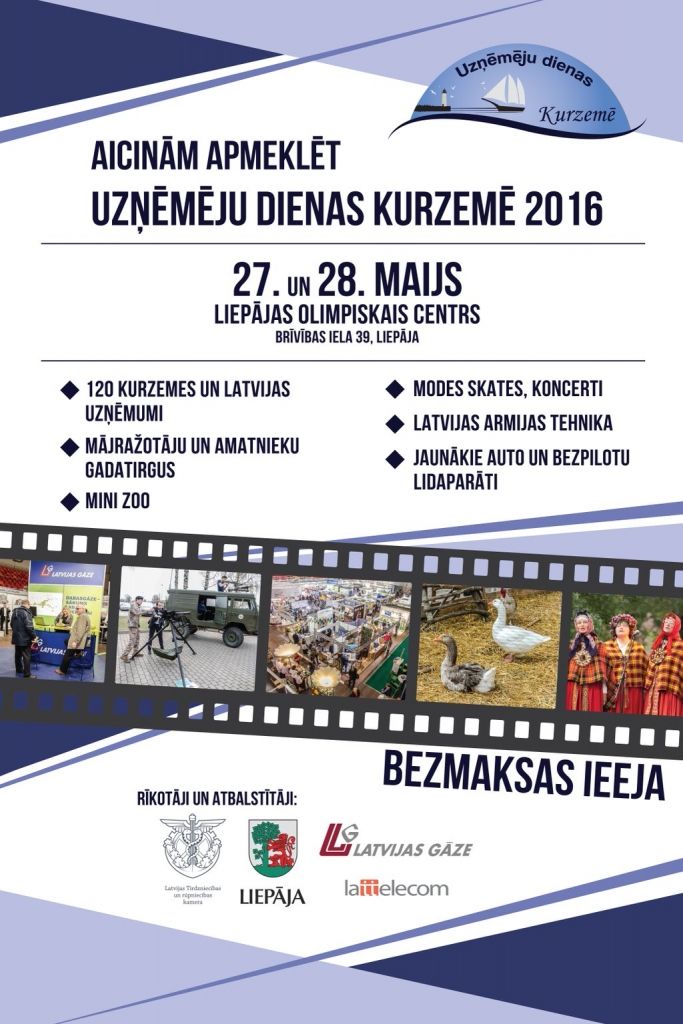 Liepājā notiks Kurzemes Uzņēmēju dienas