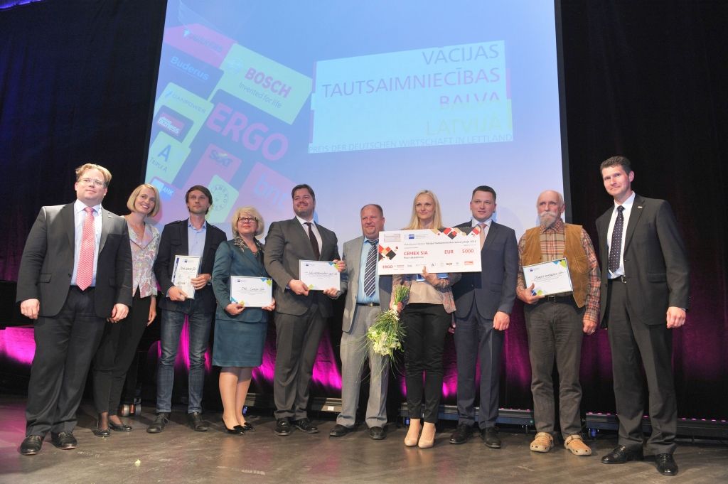 FOTO: Vācijas Tautsaimniecības balva Latvijā