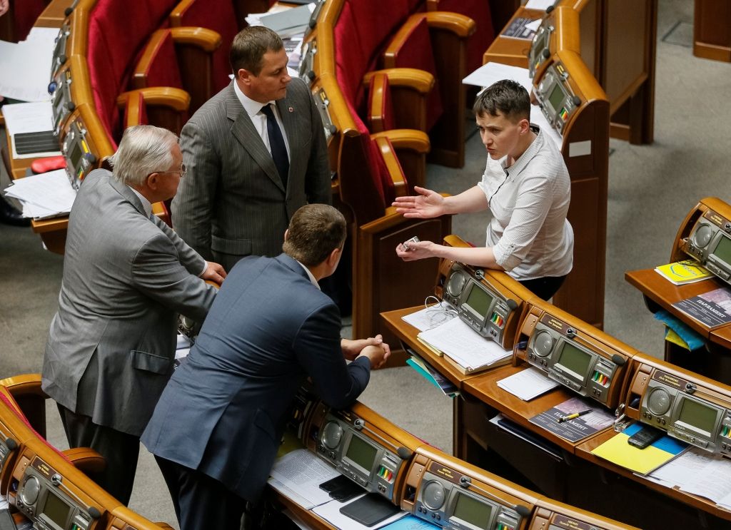 Savčenko sāk deputātes gaitas Ukrainas parlamentā
