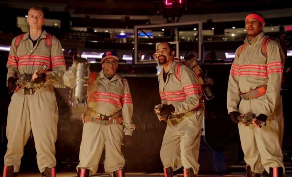 VIDEO: Jaunā Spoku mednieku filmas reklāma ar Porziņģi