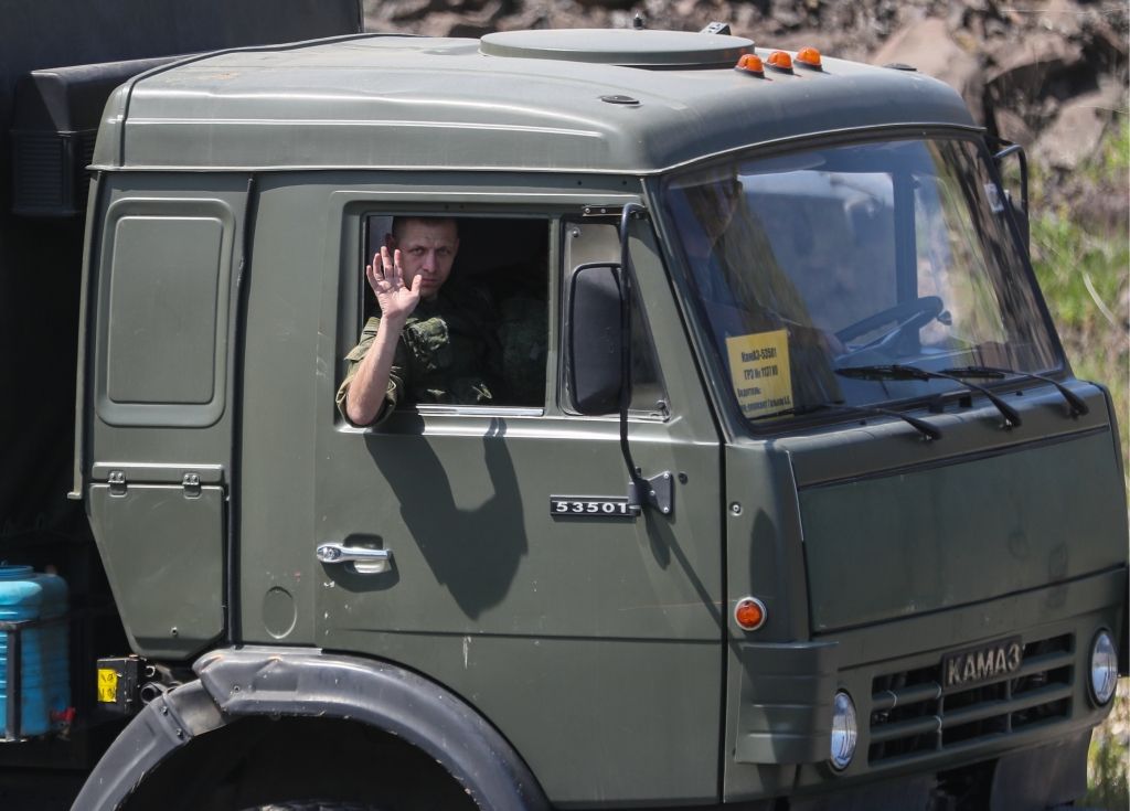 Krievija rietumu robežas tuvumā izvieto divas motorizētās strēlnieku brigādes