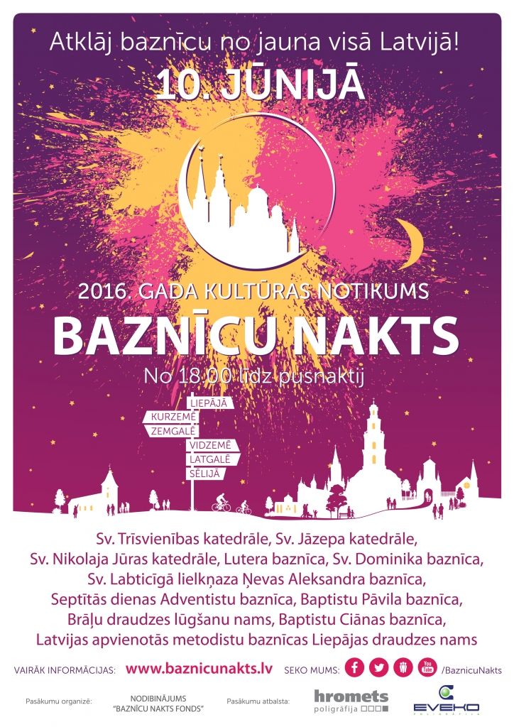 Baznīcu nakts Liepājas dievnamos