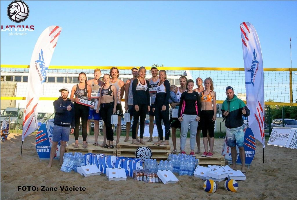 Kuldīgā noskaidro uzvarētājus "Latvijas pludmales 2016" pirmajā posmā