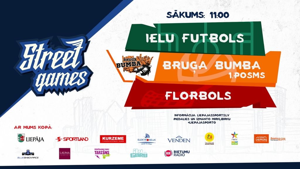 Ielu sporta sacensības "Street Games"