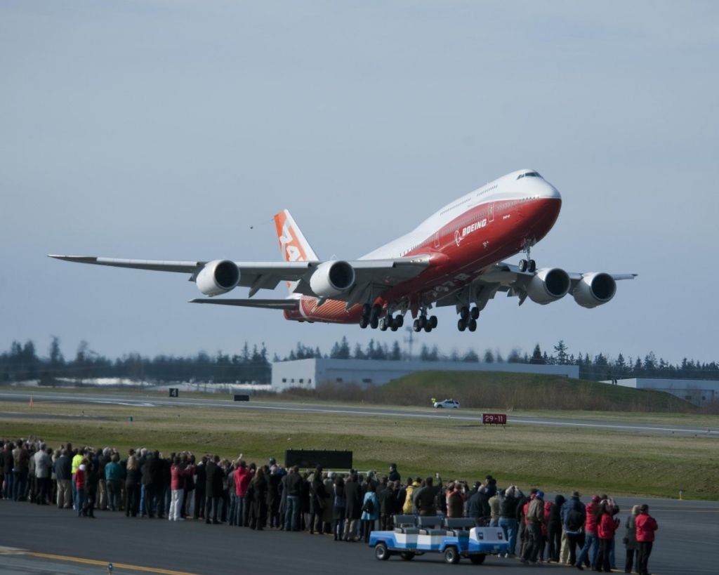 FOTO: Boeing «lidojošā pils»
