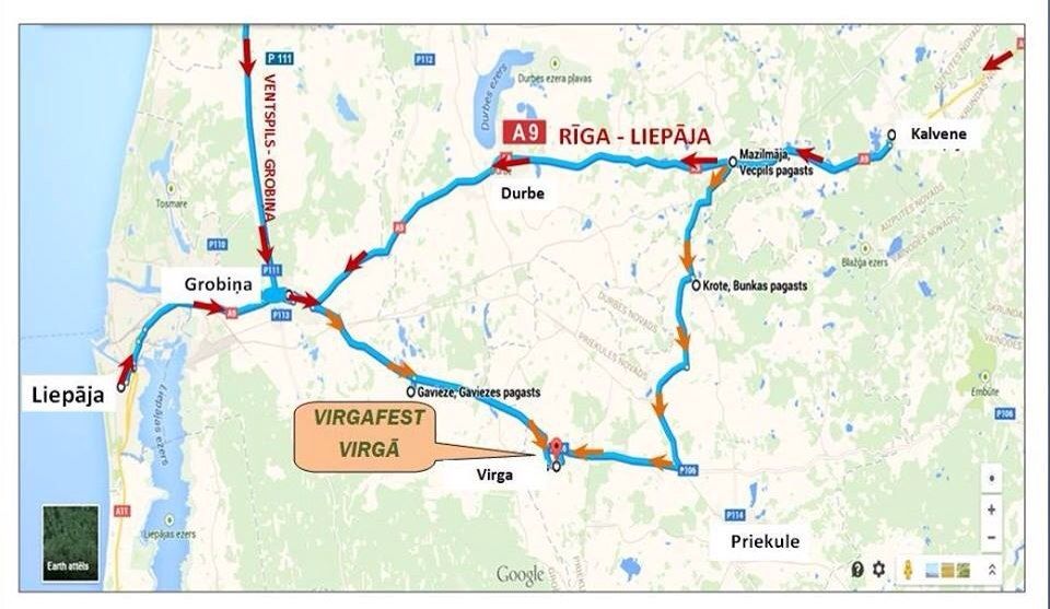 Zināmi festivāla "VIRGAfest Virgā" grupu uzstāšanās laiki