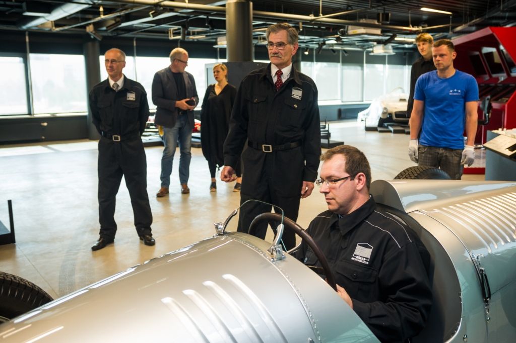 Rīgas Motormuzejā būs apskatāms kalnu sacīkšu auto Auto Union CD V16
