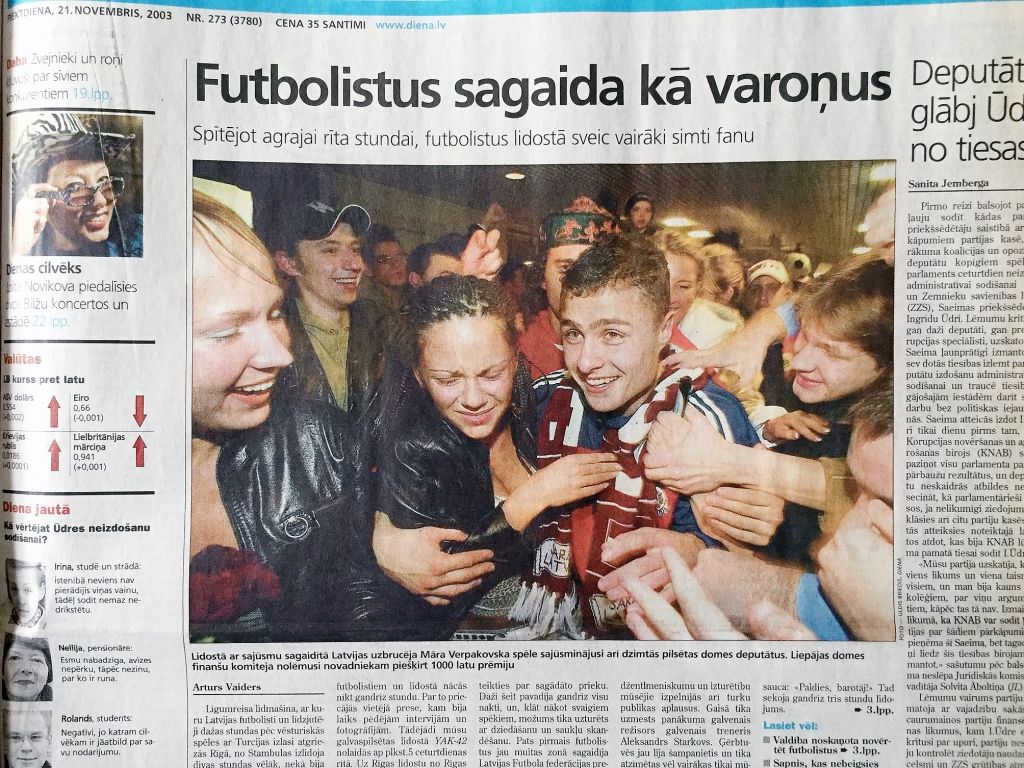 Vēsture Dienā: Brīnumu atceroties