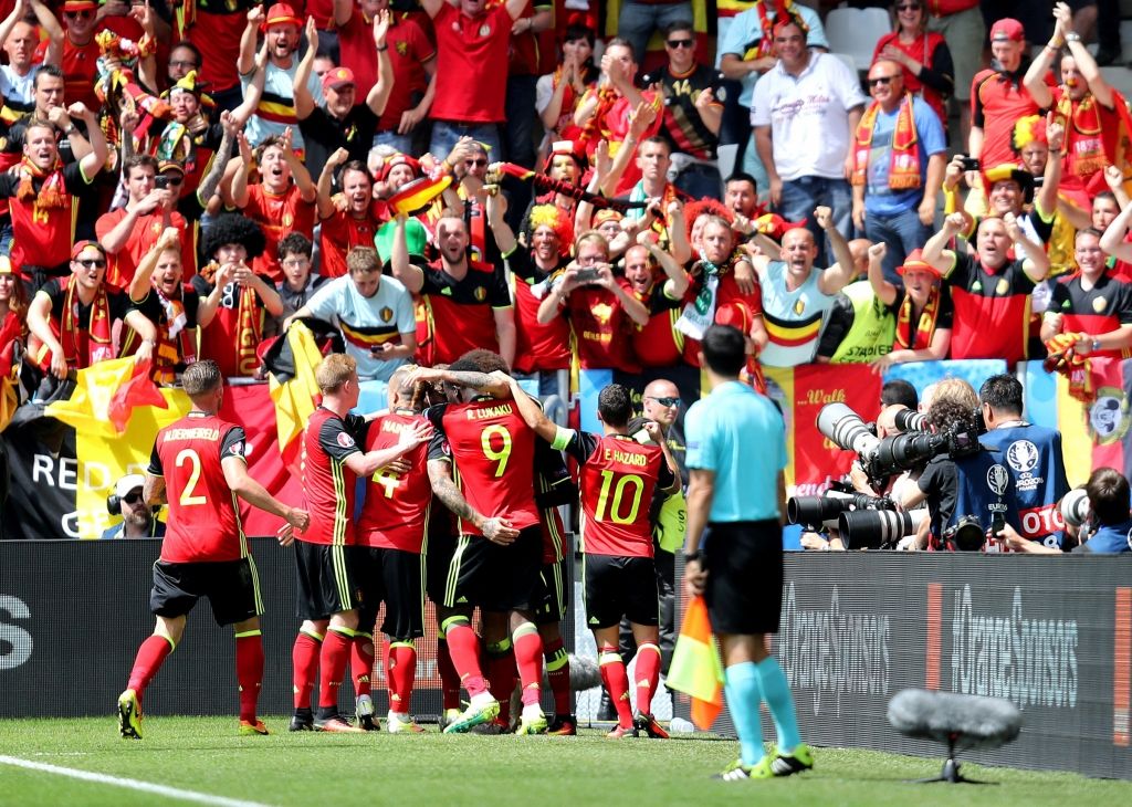 Beļģija Eiropas čempionāta mačā pārliecinoši uzveic Īrijas izlasi