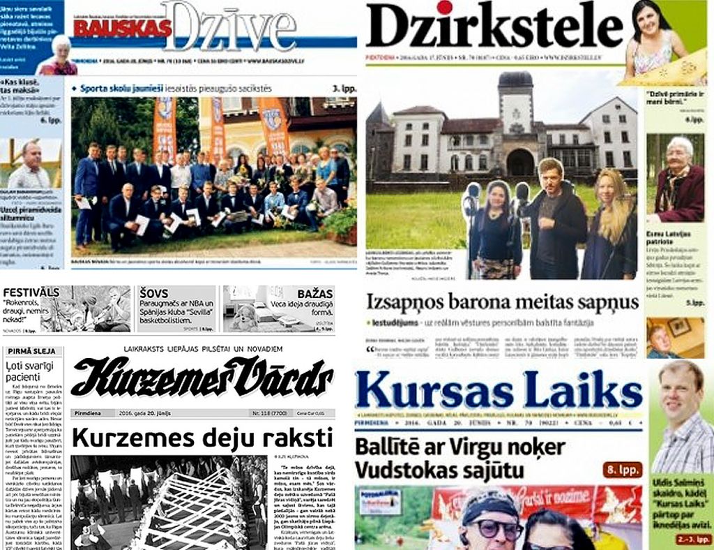 Laikrakstiem reģionos jādomā, kā izdzīvot