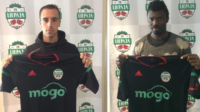 Latvijas čempione futbolā "Liepāja" papildina sastāvu ar Horvātijas un Nigērijas aizsargiem